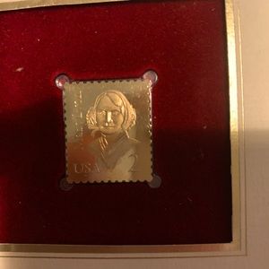 Gold stamp Mary Lyon 1987